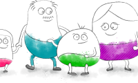 Familie illustration