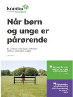 Når børn og unge er pårørende forside