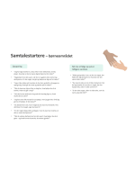 Samtalestartere- børneområdet